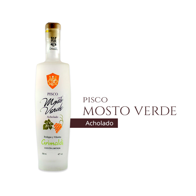 Pisco Mosto Verde Acholado 500ML