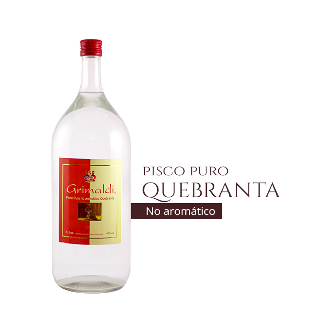 Pisco Puro Quebranta 2L