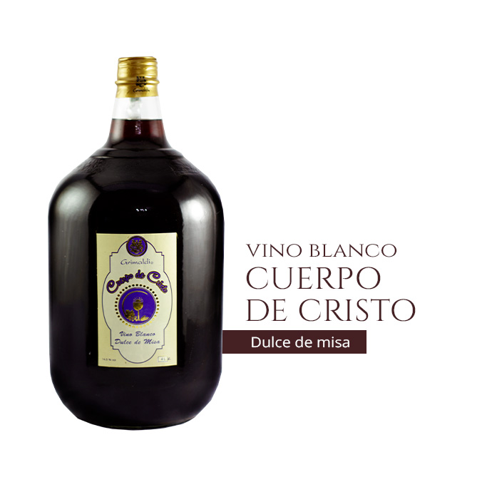 Vino Cuerpo de Cristo 4L