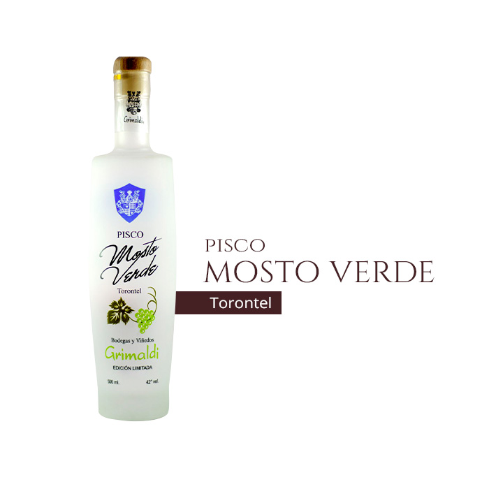 Pisco Mosto Verde Torontel 500ML