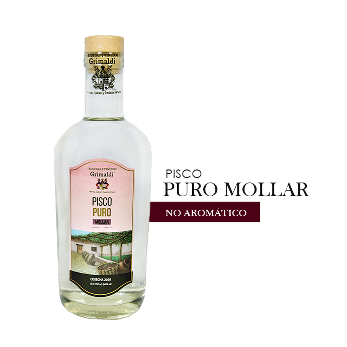 Pisco Puro Mollar 700ML