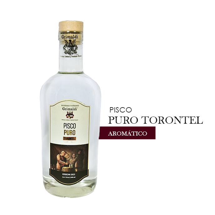 Pisco Puro Torontel 700ML