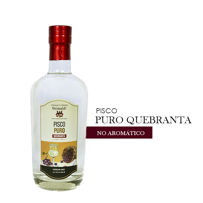 Pisco Puro Quebranta 700ML
